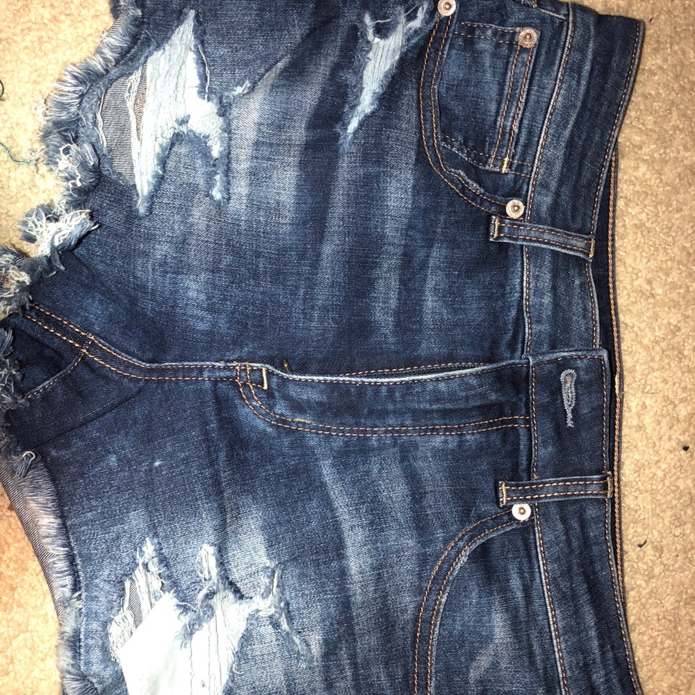 american eagle high rise shortie brand new